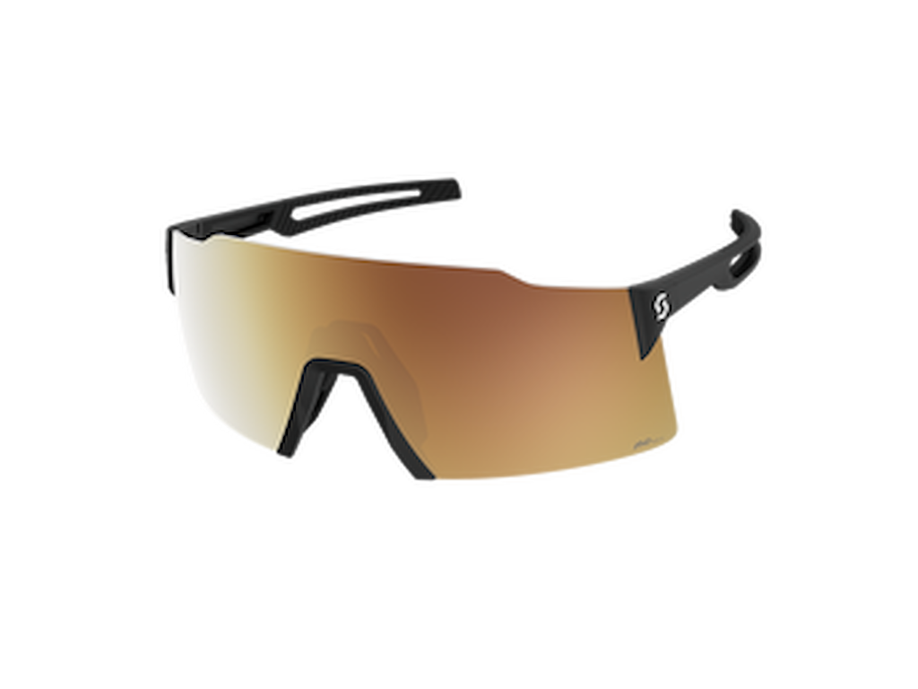 Stride Ls   Cykelbriller   Sort Amp Ls Gold Chrome fra Scott