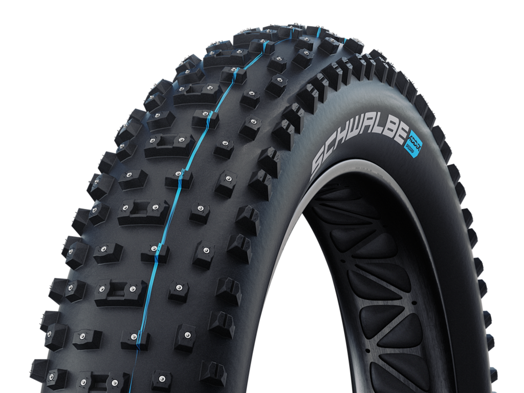 Al Mighty Tle Pigdæk Med 320 Pigge 26x4,80 (120 559)   Sort fra Schwalbe