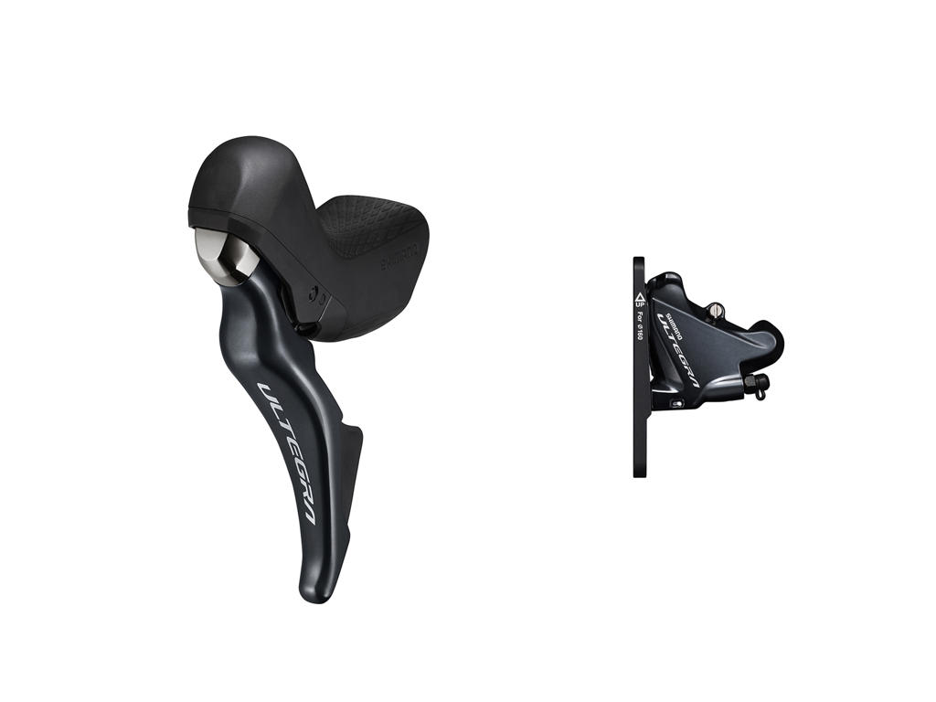 Ultegra R8025   Skifte  Og Bremsegreb Venstre   Hydraulisk Kaliber Og Olieslange fra Shimano