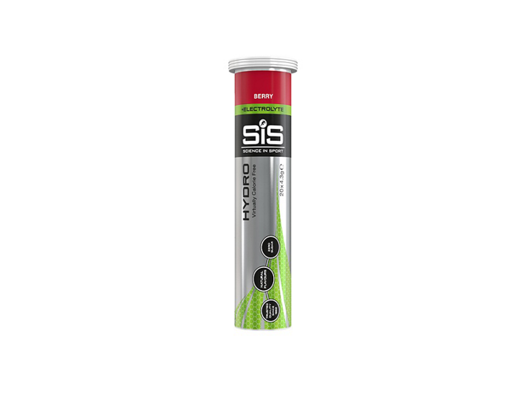 Sis Go   Hydro Tabletter   Bær   Rør Med 20 Elektrolyttabletter A 4 Gram. fra Sis Science In Sport