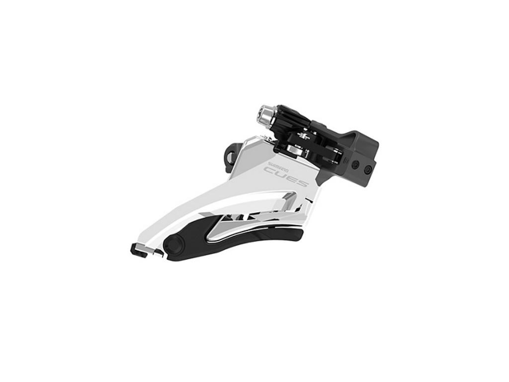 Cues Fd U6000 M   Forskifter Med Spændebånd   Side Swing fra Shimano