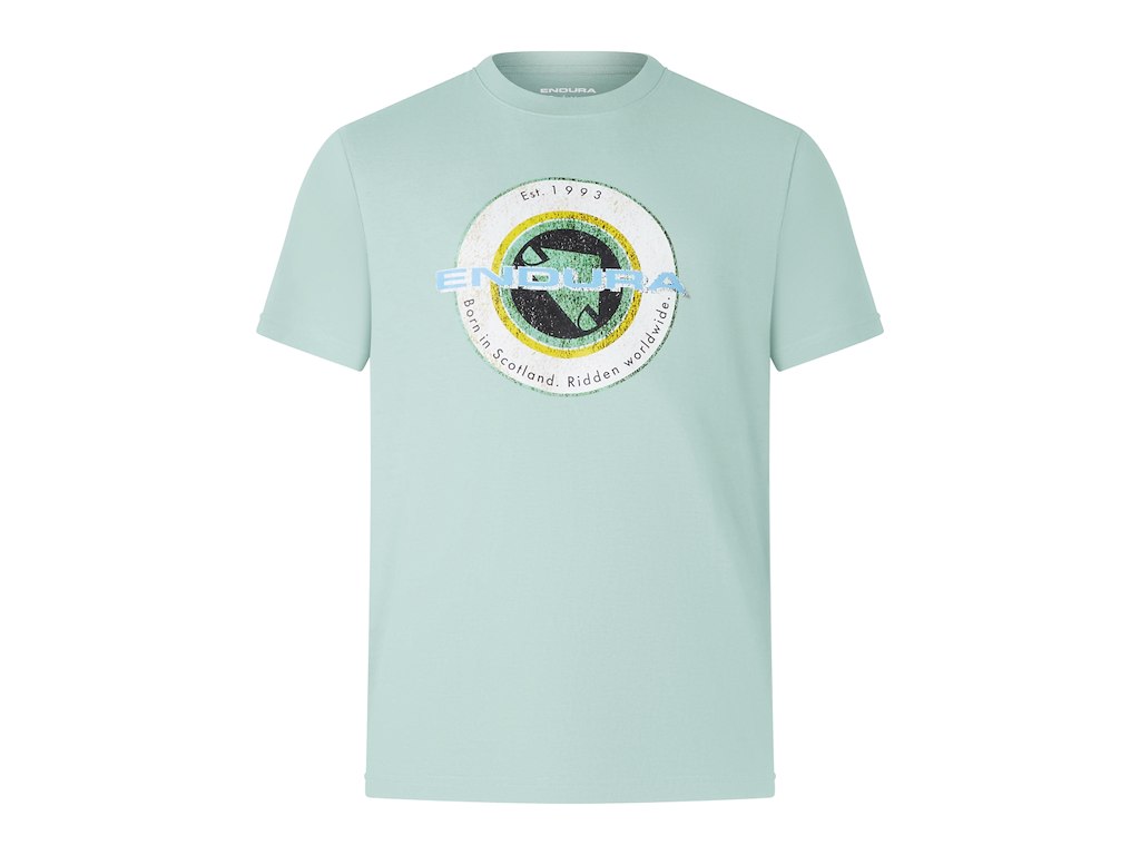 Ltd Graphic Tee   Heritage Icon   T Shirt   Sage Green   L fra Endura