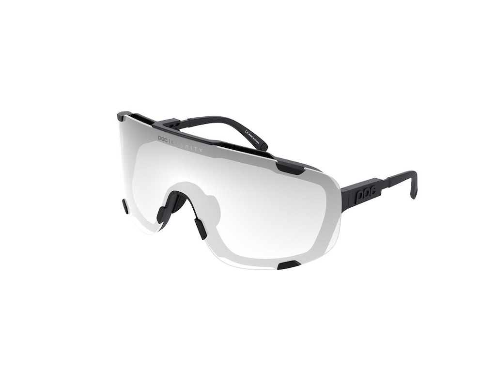 Devour Photocromic   Cykelbriller   Fotokromisk   Translucent Black Clarity Photochromic fra Poc