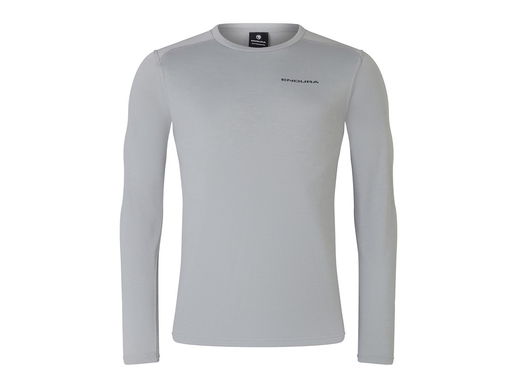 Loop Tech Tee   Cykeltrøje   Lange ærmer   Dreich Grey   Xxxl fra Endura