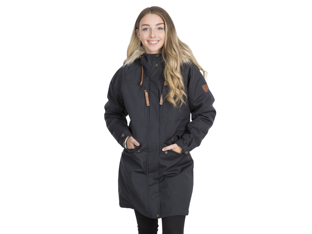 Faithful   Parka Jakke Dame   Str. Xl   Grå fra Trespass