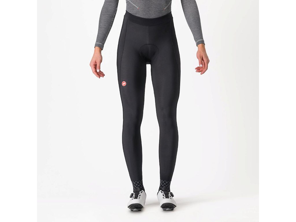 Espresso Women's Bibtights   Cykelbukser M Pude   Dame   Sort   S fra Castelli