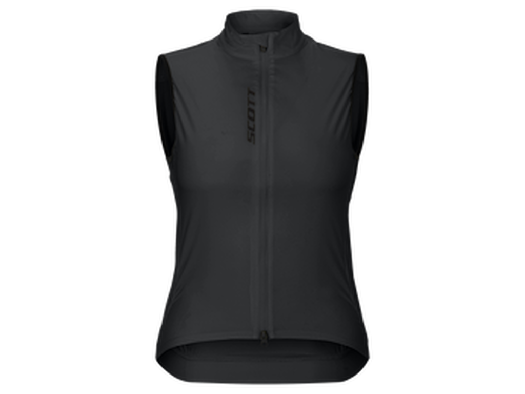 Pro Windbreaker Vest   Cykelvest   Dame   Sort   Str. L fra Scott