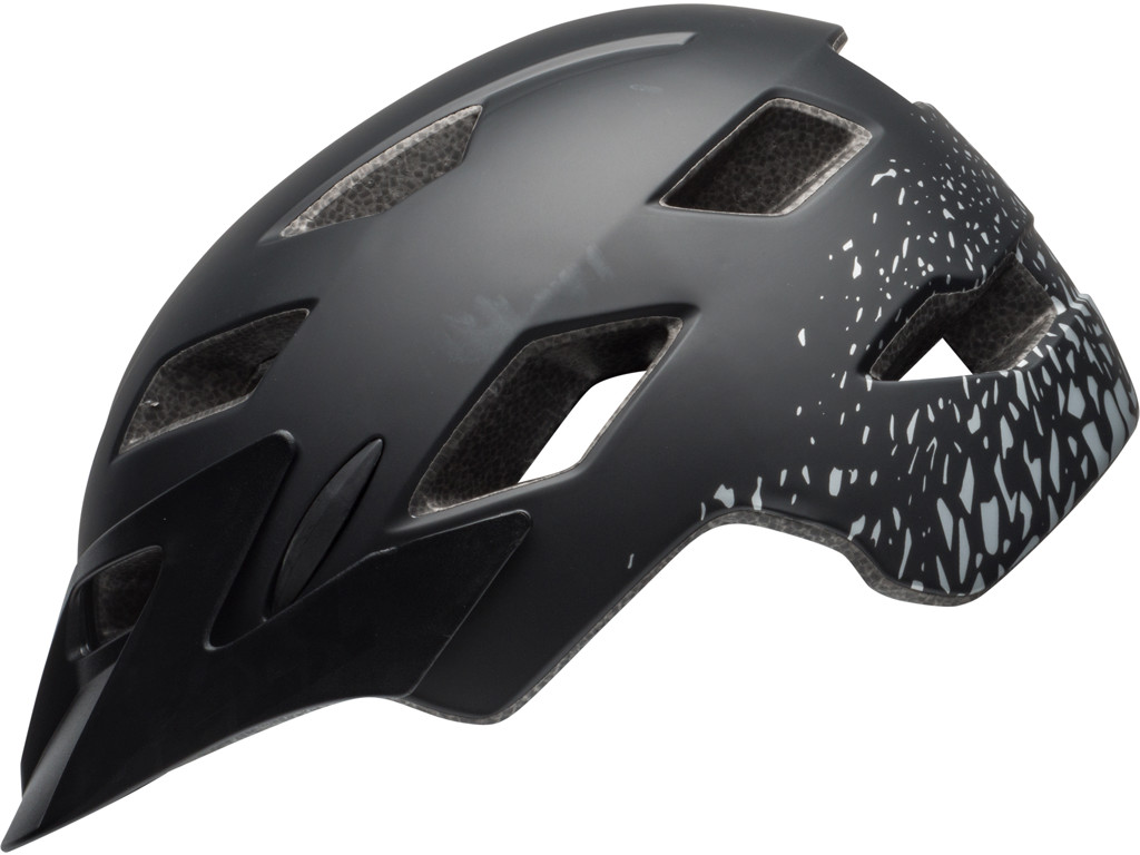 Bell Sidetrack Junior   Cykelhjelm   Str. 50 57 Cm   Sort Sølv fra Bell Helmets