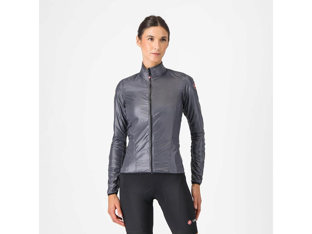 Aria Women's Shell Jacket   Cykeljakke   Dame   Dark Gray   Xl fra Castelli