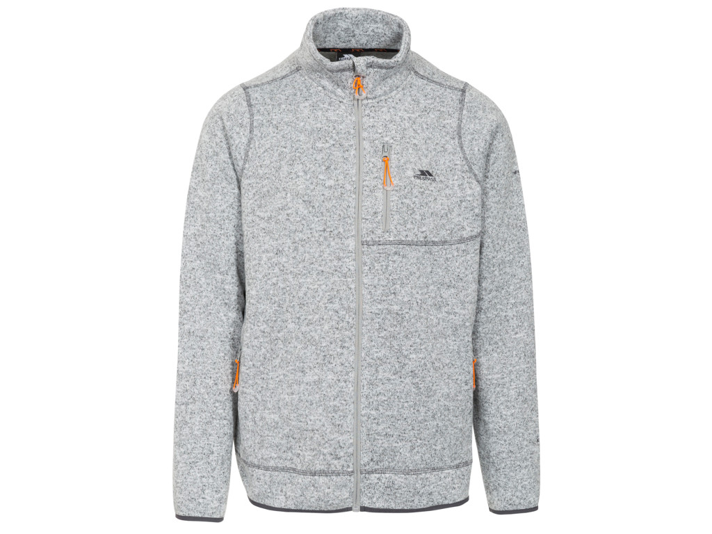 Wallow   Fleece Jakke   Hr.   Str. S   Grå fra Trespass