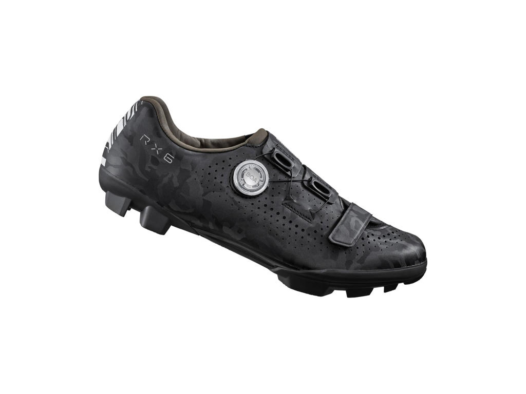 Rx600   Cykelsko Gravel Rx6   Bred Model   Sort   Str 45 fra Shimano
