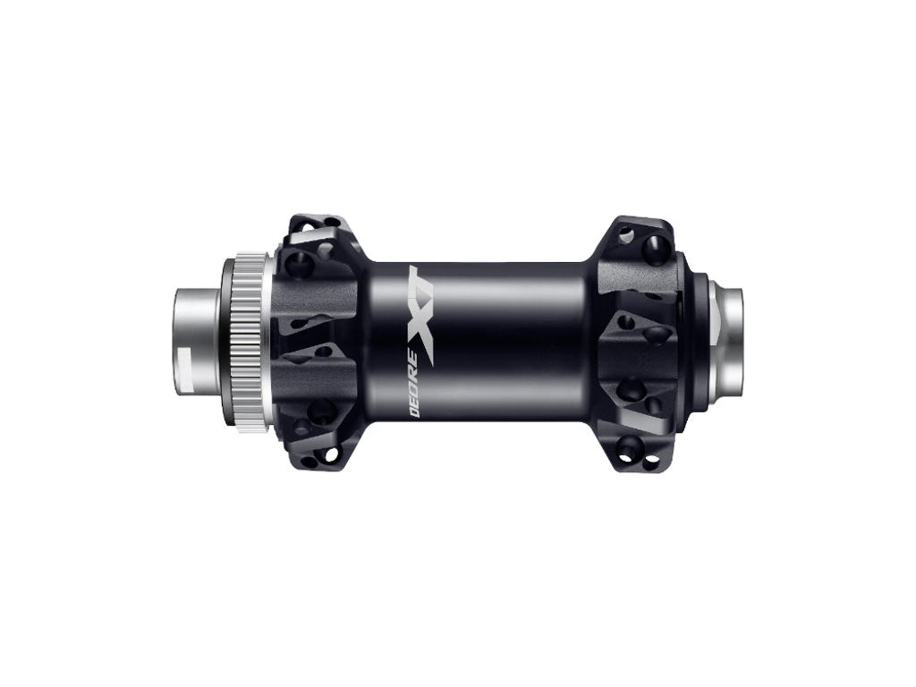 Xt M8110b   Fornav E Thru Boost 110mm   Disk Center Lock   28 Eger Streight Pull fra Shimano