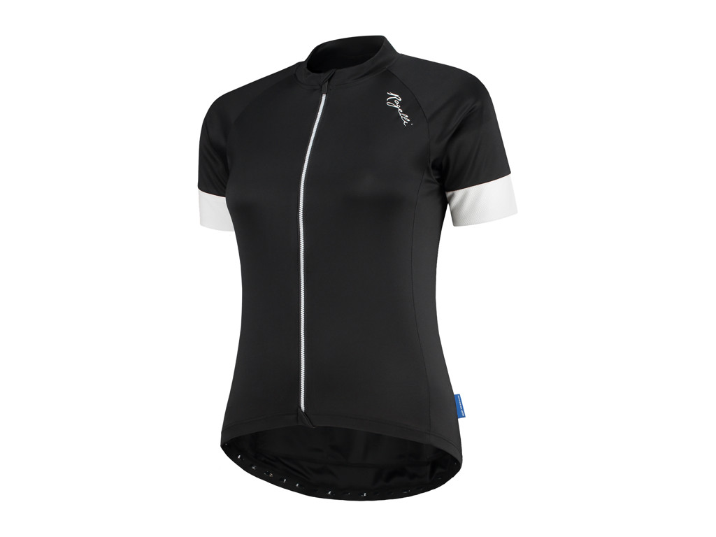 Modesta   Cykelbluse   Dame   Korte ærmer   Comfort Fit   Sort Hvid   Str. S fra Rogelli
