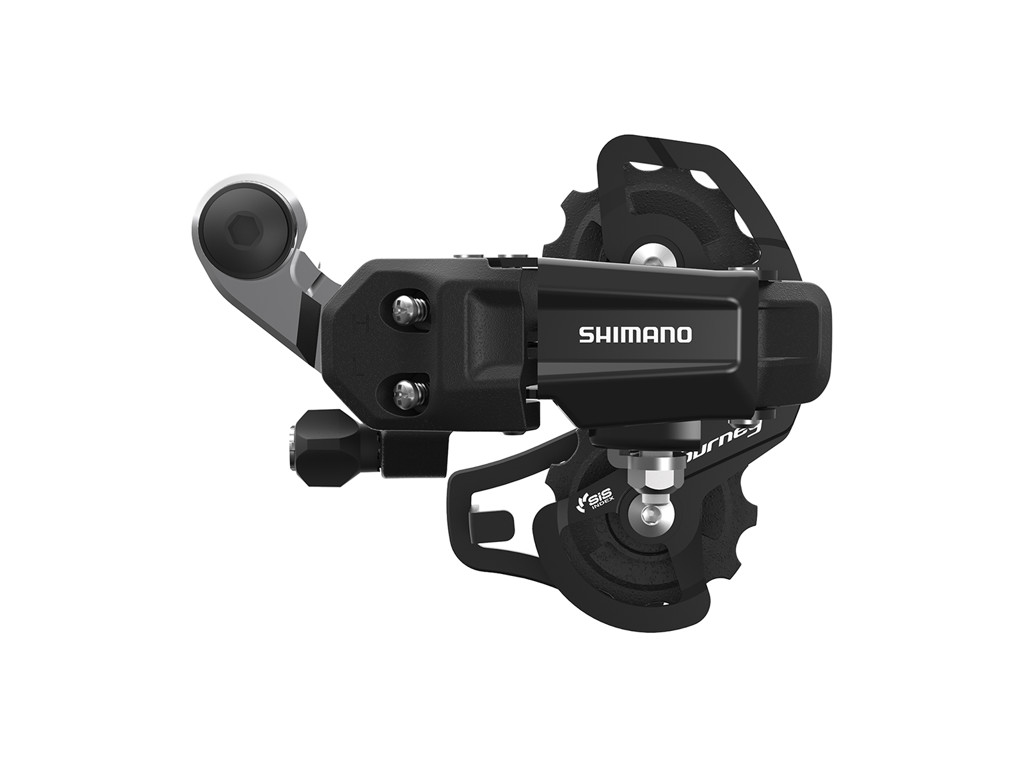 Tourney   Bagskifter Rd Ty200 Sort   Til 6 Eller 7 Gear   Til Direkte Montering fra Shimano