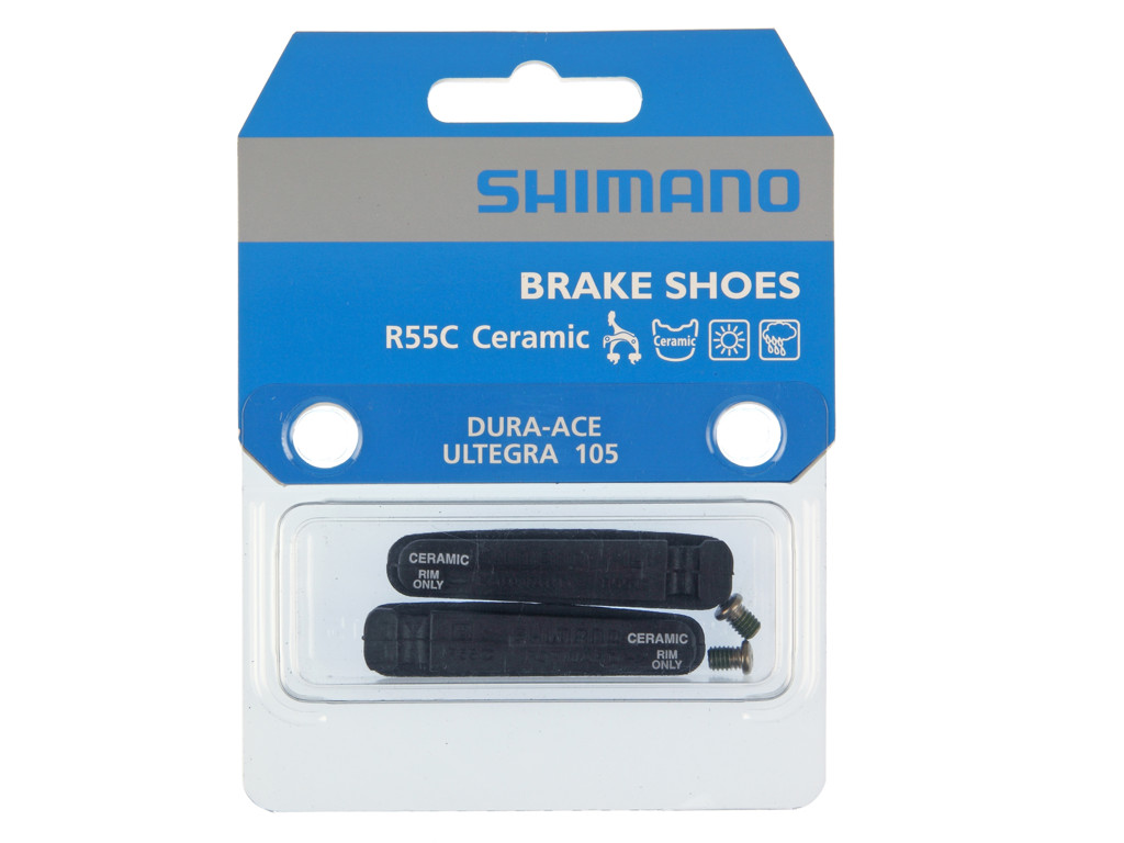 Dura Ace   Bremseklodser Til Keramiske Fælge   1 Sæt fra Shimano