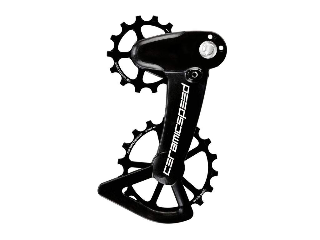 Keramisk Oversized Pulleyhjul Shimano 12s Xt Xtr   Sort fra Ceramicspeed