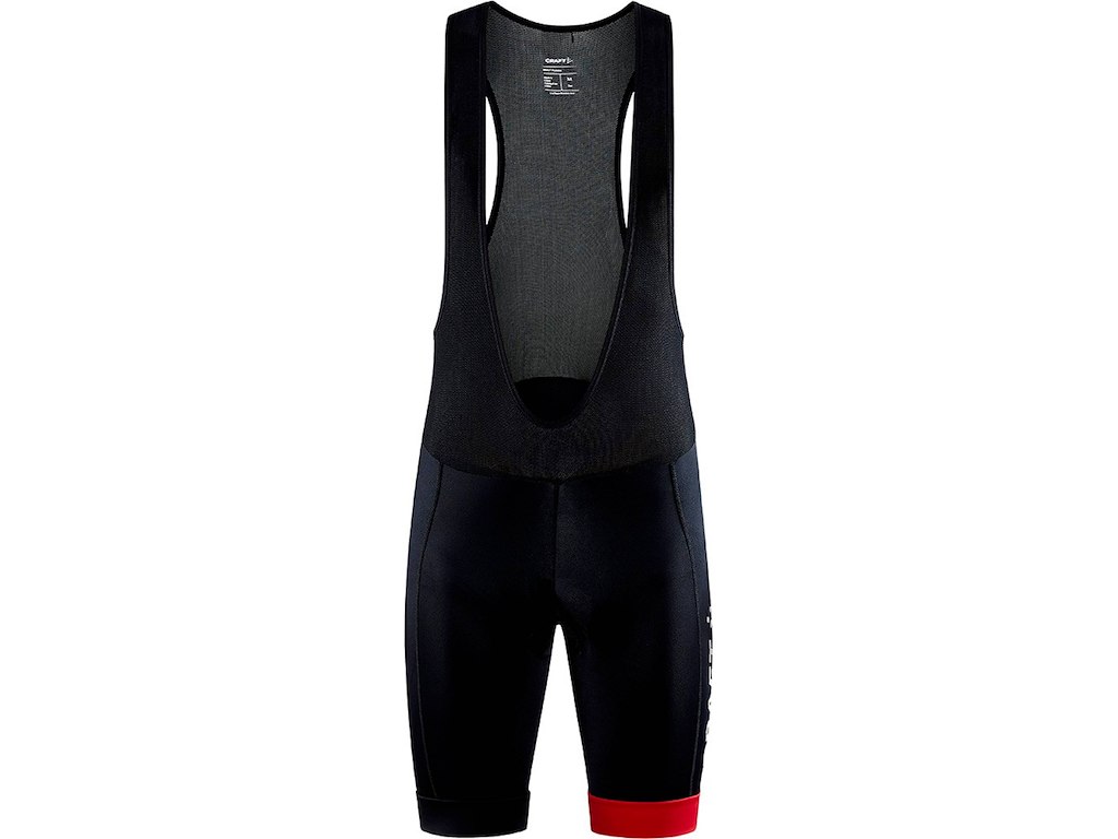 Core Endur   Cykelshorts M Pude   Sort Bright Red   Xs fra Craft