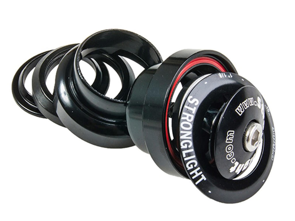 O'light St Headset   Cups   1 1 8"   Sort fra Stronglight