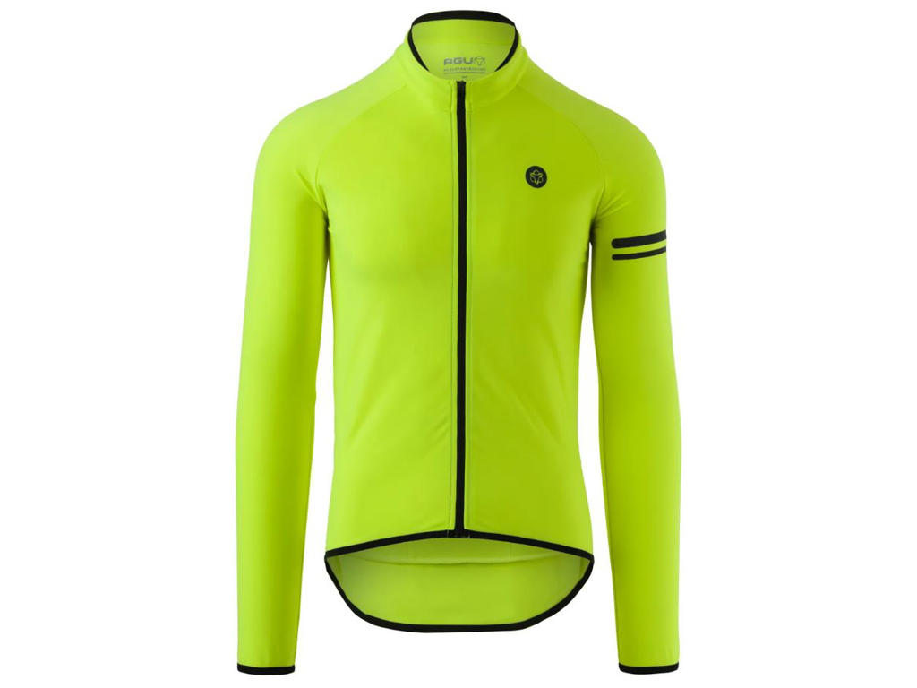 Thermo Jersey Essential   Cykeltrøje   L æ   Hivis Neon Gul   Str. S fra Agu