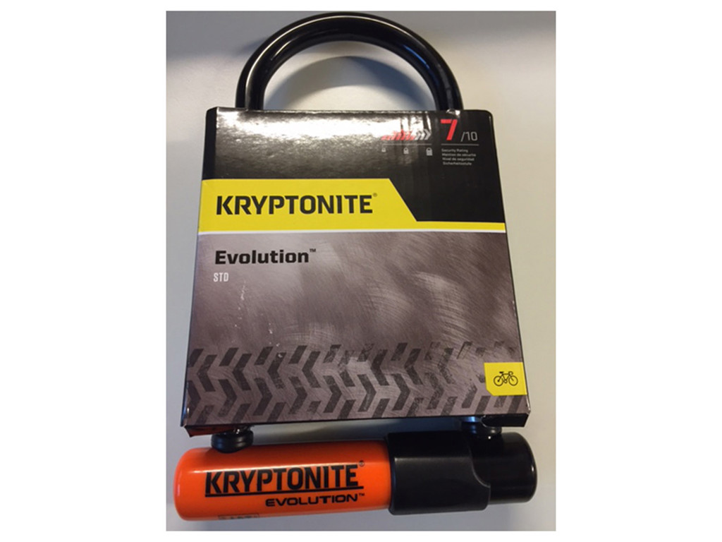Evolution   Bøjlelås U Lock Std Flexframe   10,2x22,9cm fra Kryptonite