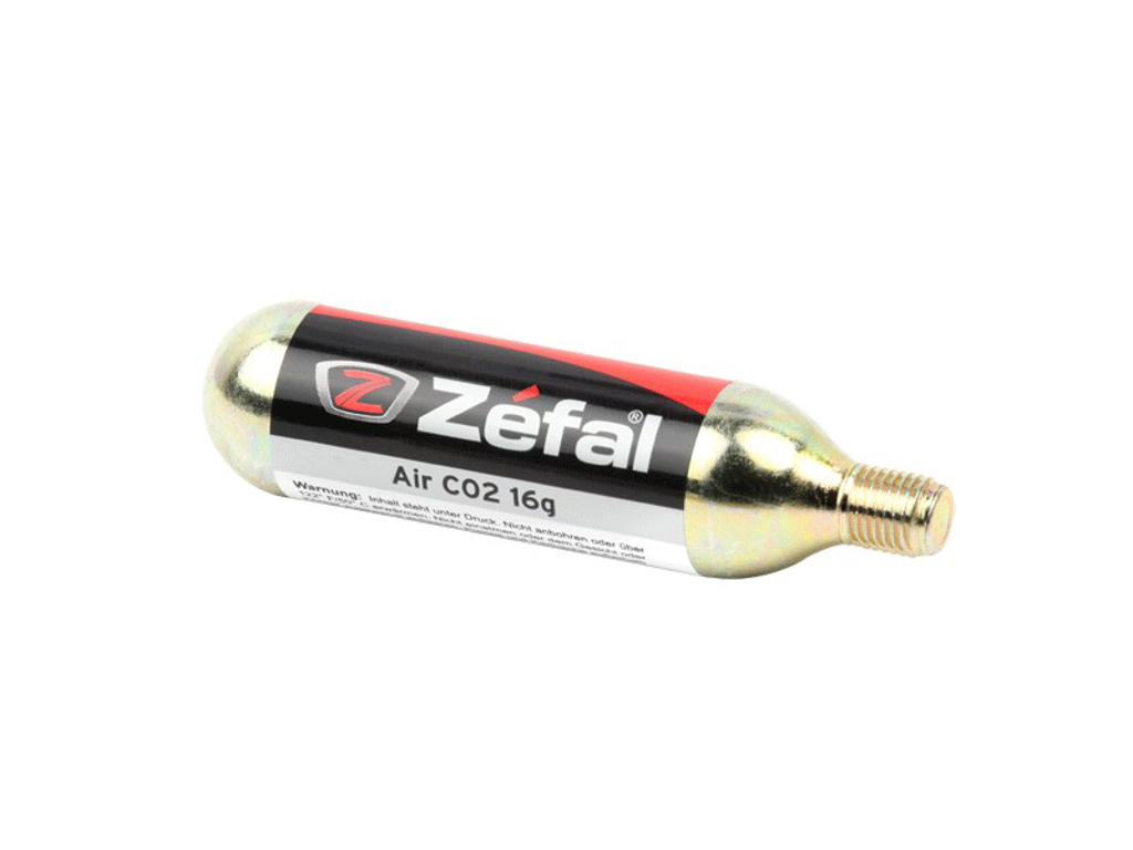 Co2 Patron   16 Gram Med Gevind fra Zefal
