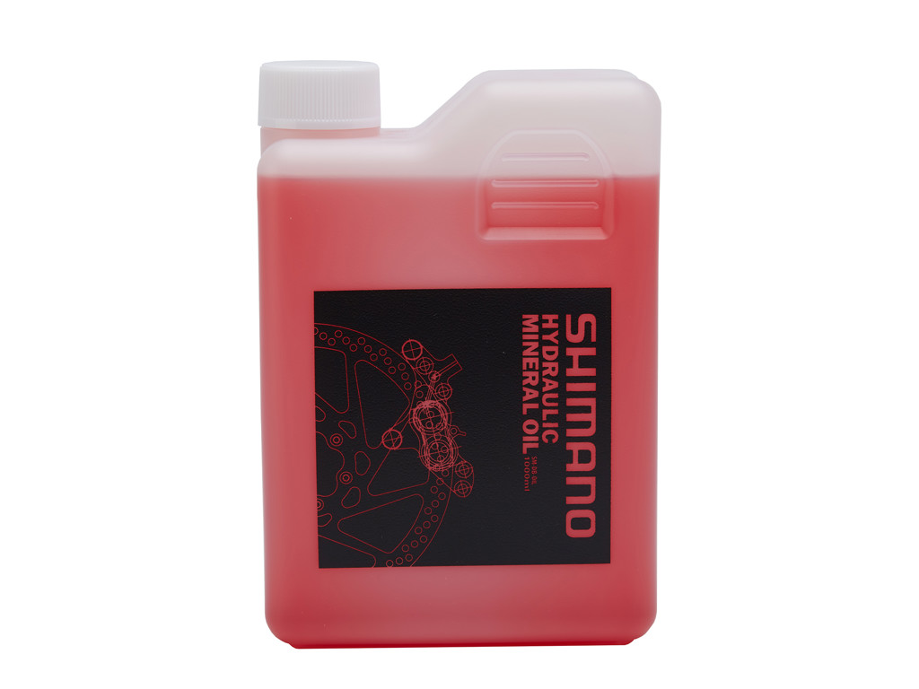 Olie Mineralsk   1 Liter   Til Skivebremser fra Shimano