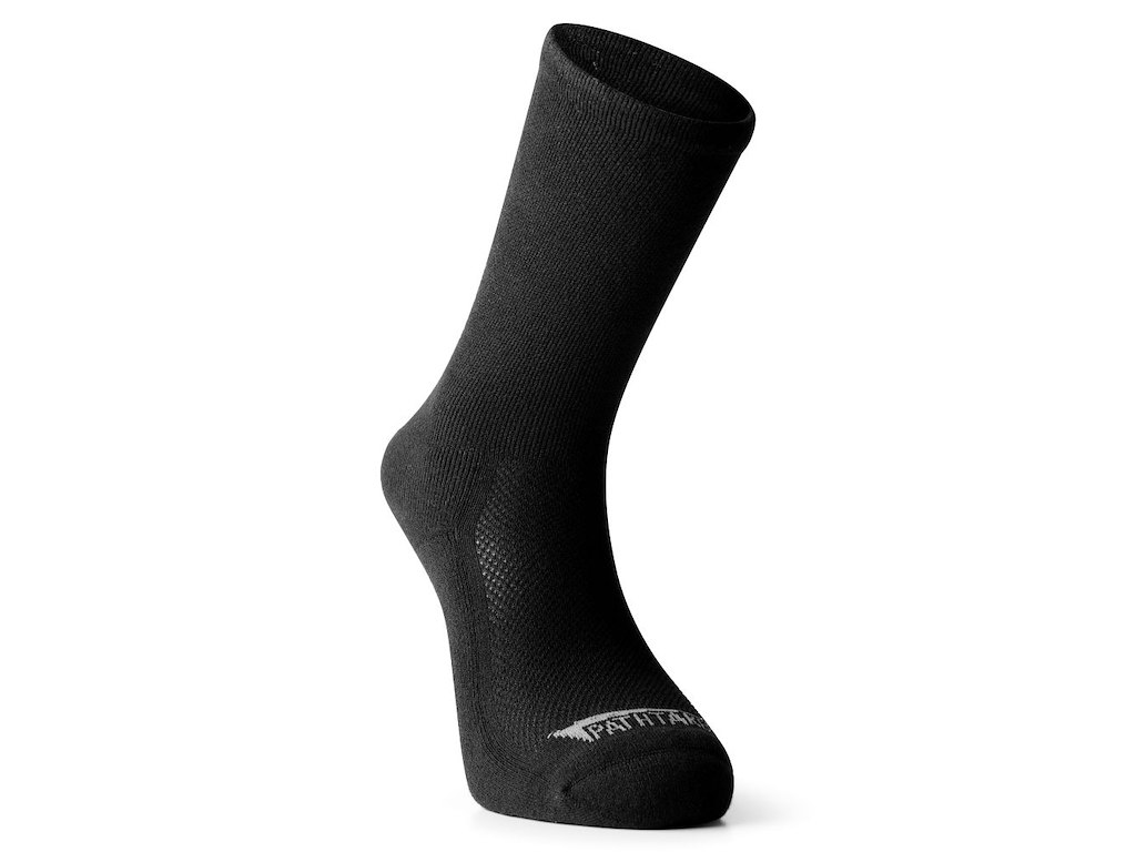 Wool   Cykelstrømper   Sort   Str. 45 46 fra Pathtaker