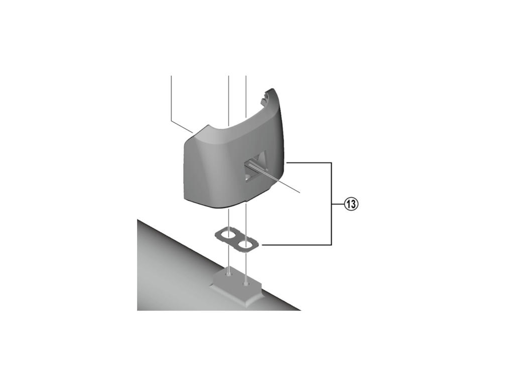Steps   Batteriholder Nedre Del Til Batteri   Bm En600 fra Shimano