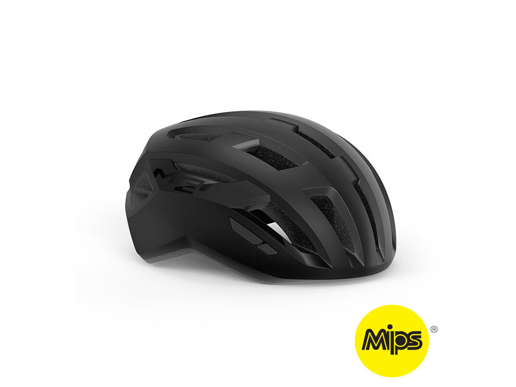 Vinci Mips   Cykelhjelm   Mat Sort   Str. 56 58 Cm fra Met