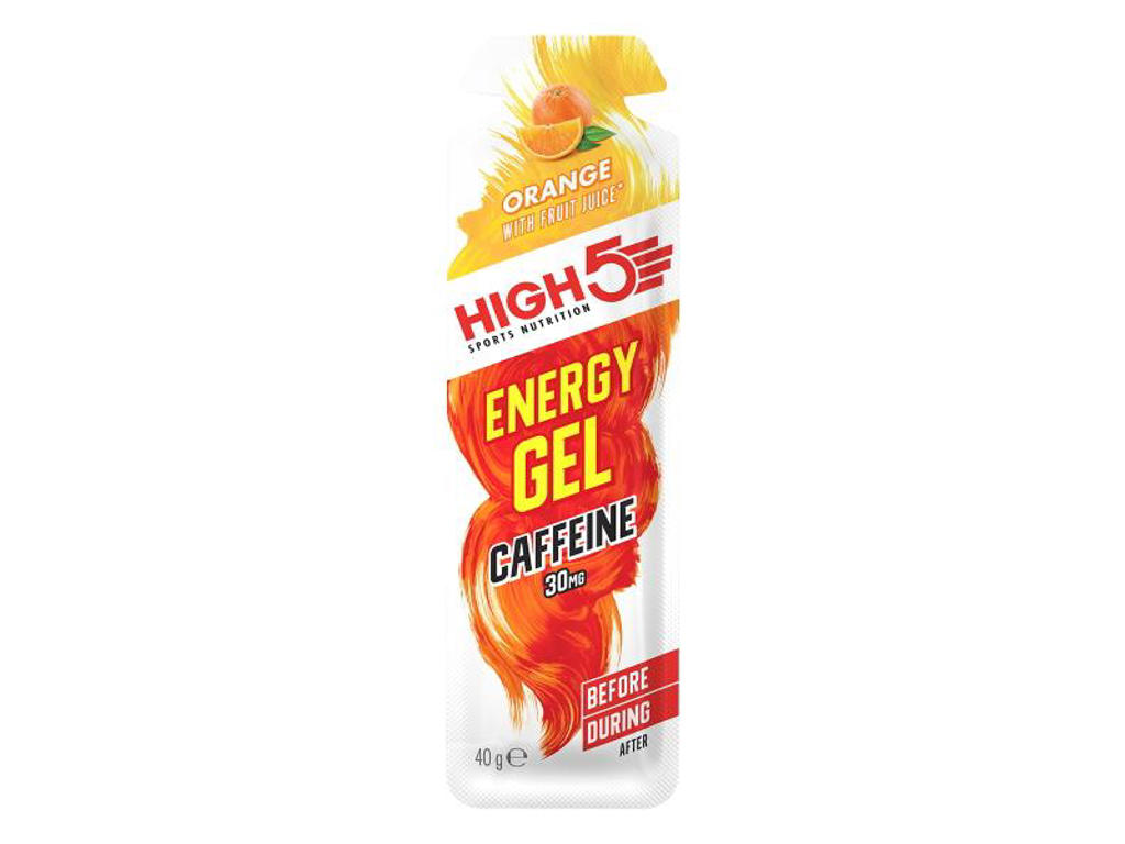 Energygel+   Appelsin 40 Gram   30mg Koffein. fra High5