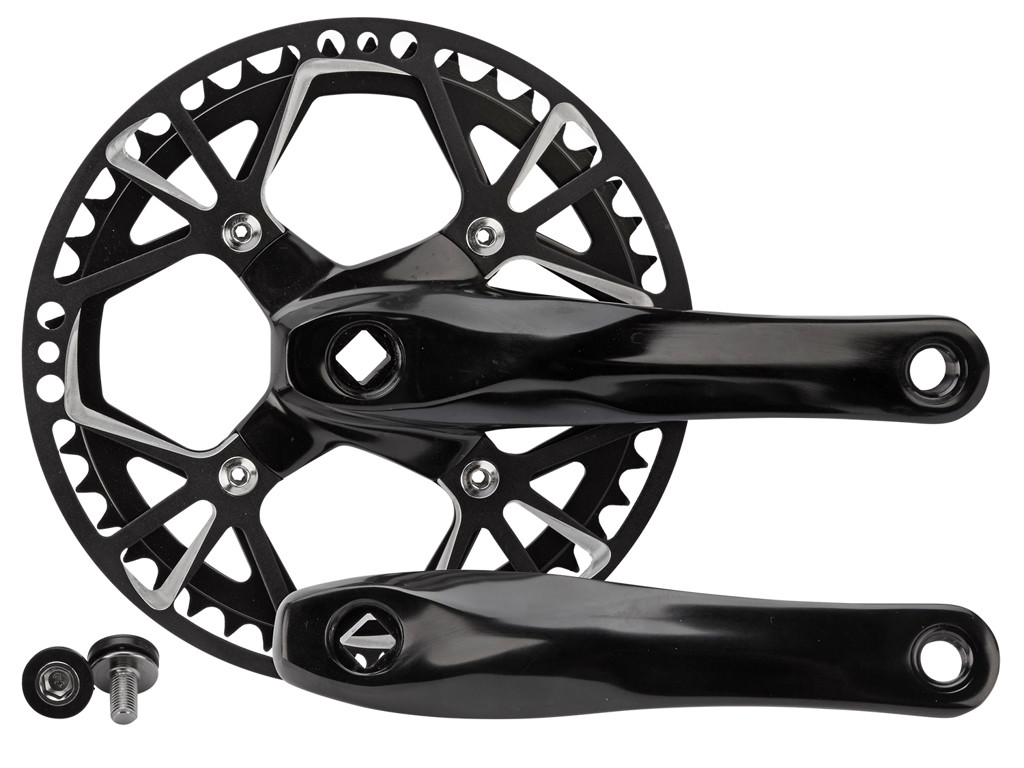 Kranksæt   46 Tands   170 Mm   Sort Med Sort Disc fra Lasco
