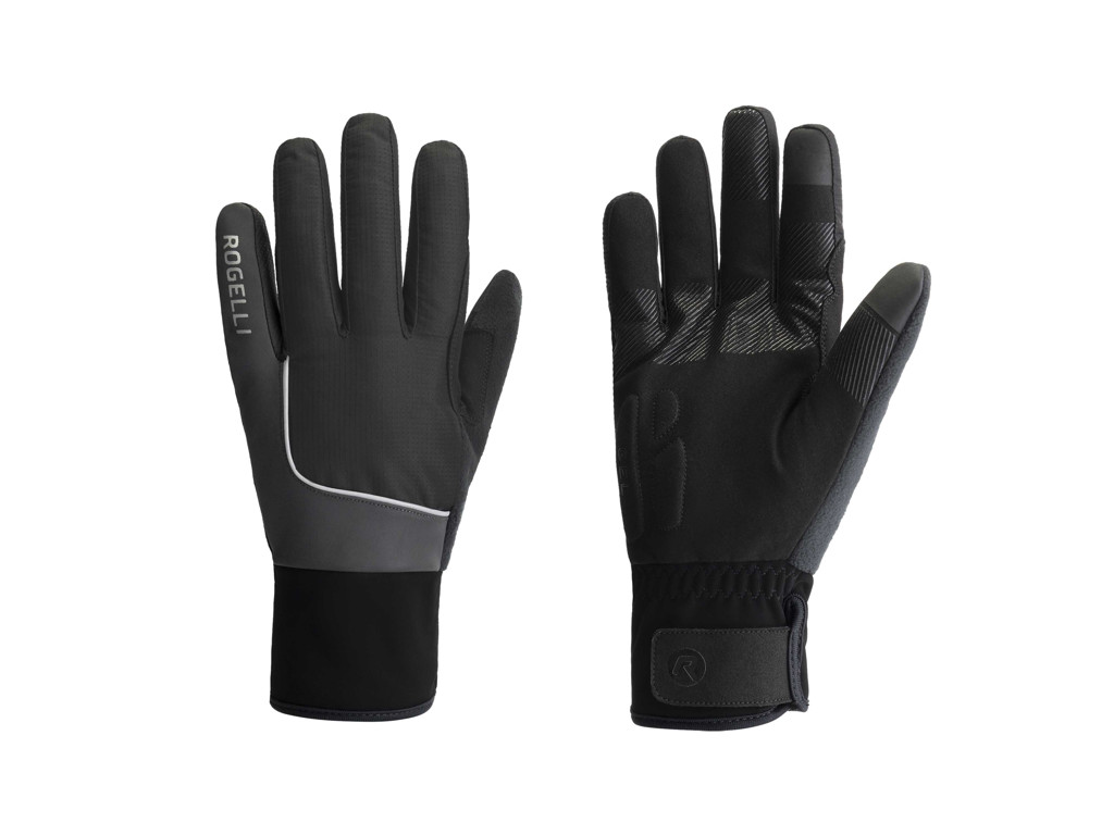 Essential   Vinterhandsker   Hi Vis   Sort   Str. Xl fra Rogelli