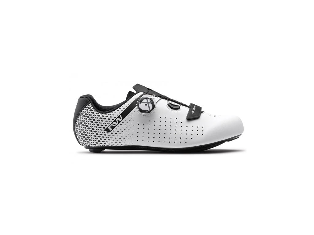 Core Plus 2   Cykelsko   Hvid Sort 45,5 fra Northwave