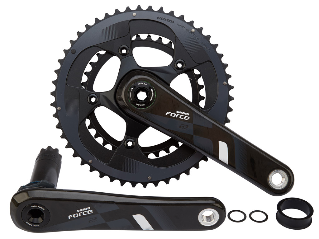 Kranksæt   Force 22 Compact 50 34 175 Mm Bb30 fra Sram