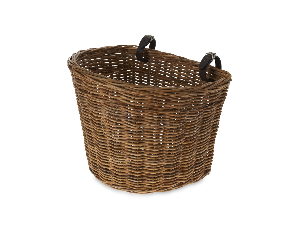 Darcy   Cykelkurv I Rattan   Frontmontering   Natur fra Basil