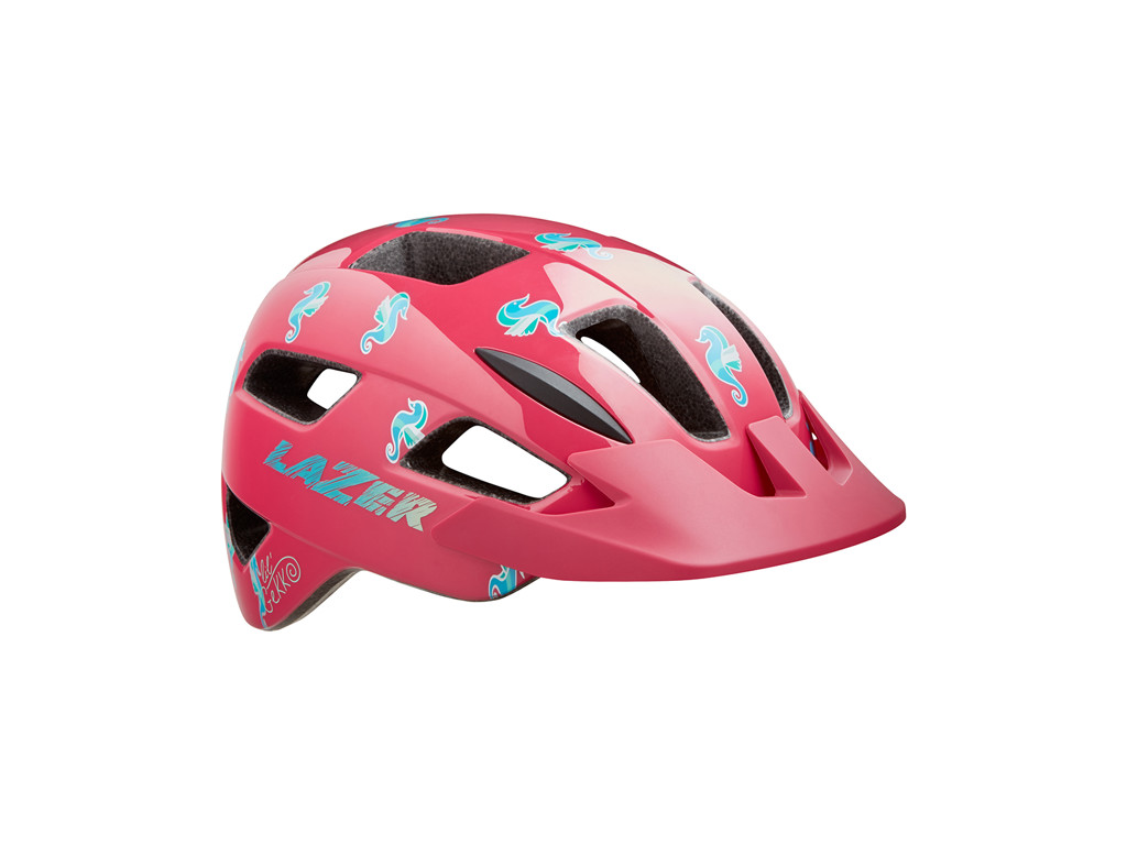 Lil Gekko   Cykelhjelm Barn   Str. 46 50 Cm   Pink Sea Pony fra Lazer