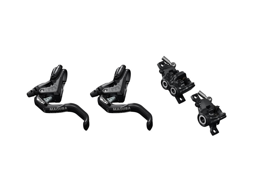 Mt Trail   Hydraulisk Bremsesæt   Front Bag   Sort fra Magura