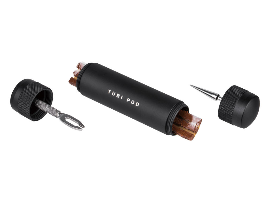 Tubi Pod   Værktøjssæt   Inkl. 3 Lappestrænge fra Topeak