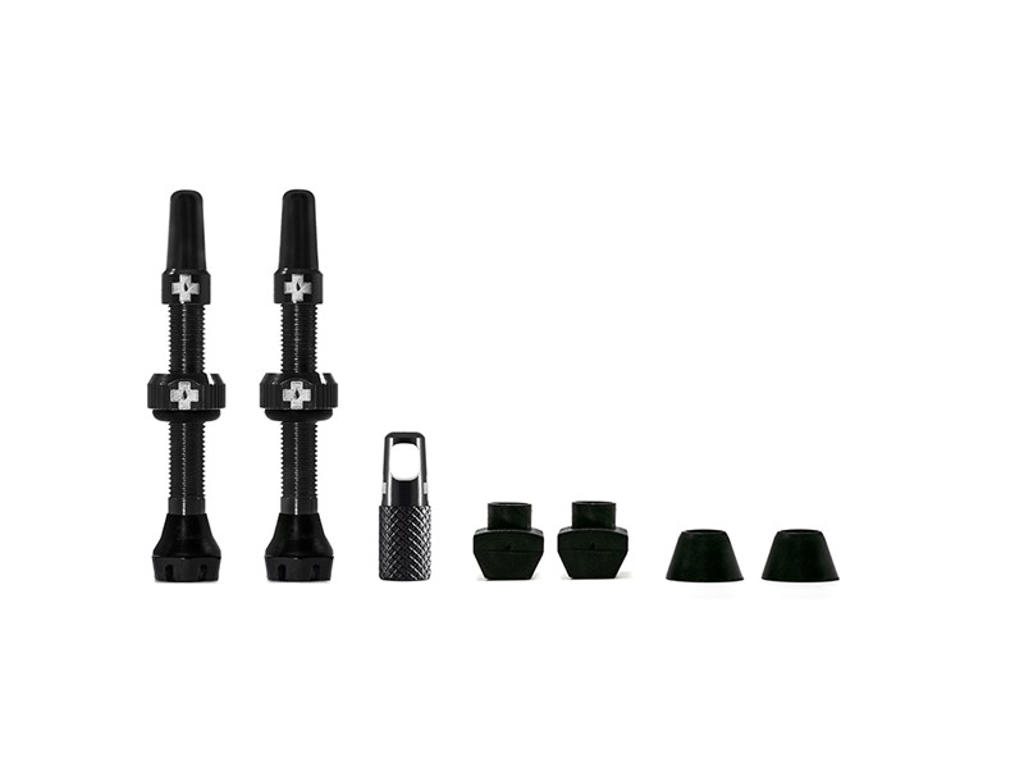 Muc Off   Tubeless Ventiler   44mm Lange   Sort   2 Stk. fra Muc-off