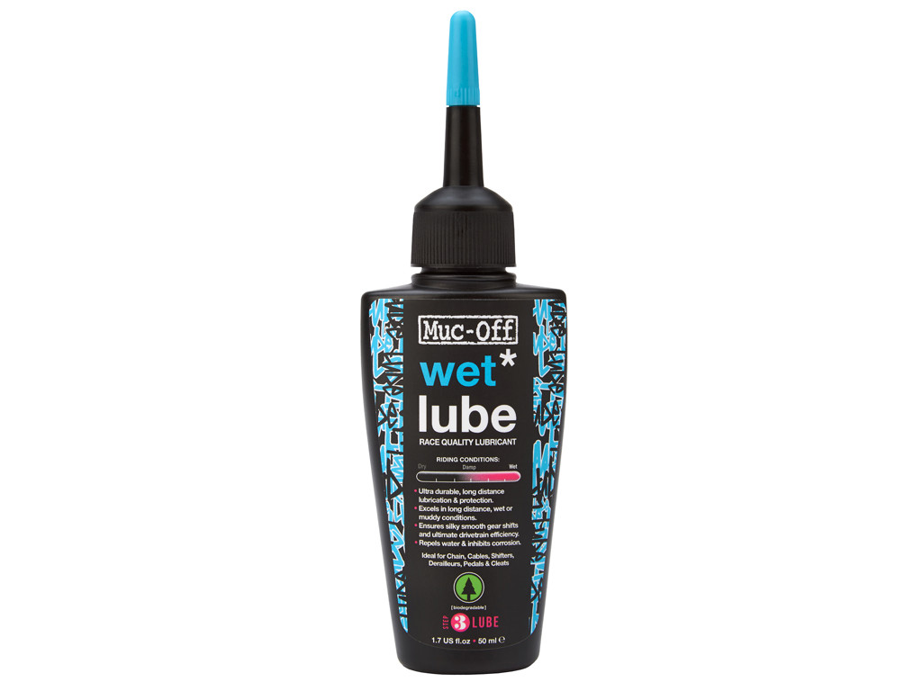 Muc Off Wet Lube   Kædeolie Til Våde Forhold   50 Ml fra Muc-off