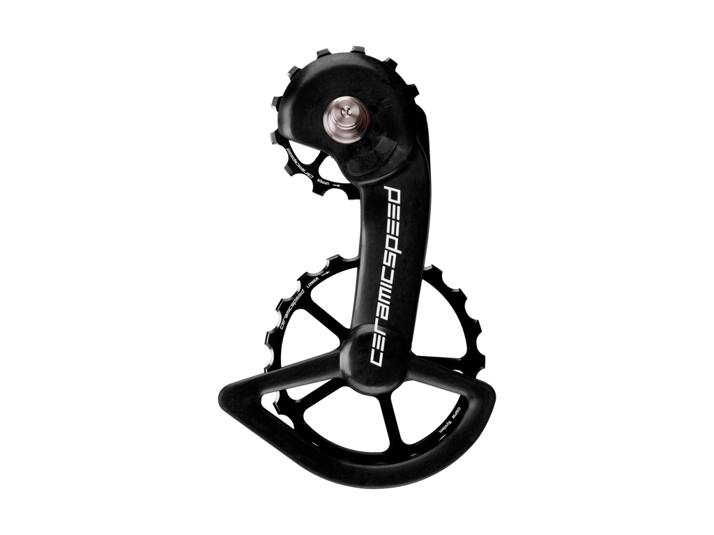Keramisk Oversized Pulleyhjul Shimano 9100 R8000   Sort fra Ceramicspeed