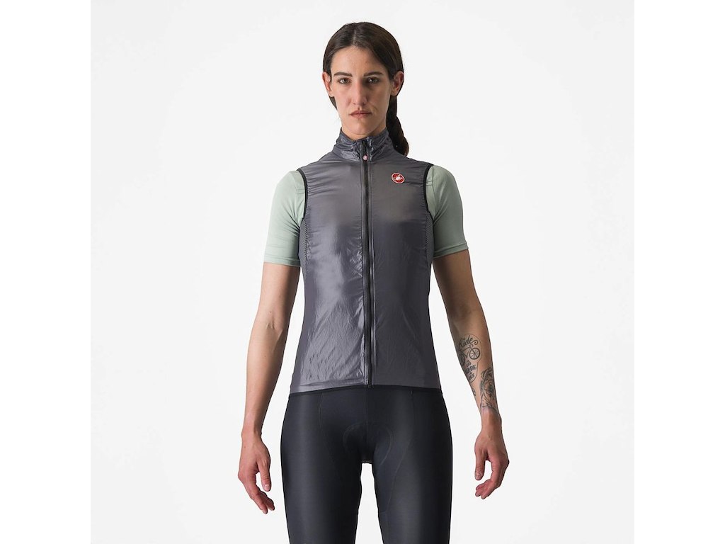 Aria Women's Vest   Cykelvest   Dame   Dark Gray   Xl fra Castelli