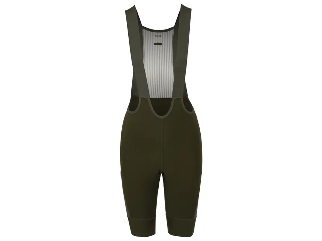 Gravel Venture   Bibshorts M Pude   Dame   Forest Green   S fra Agu