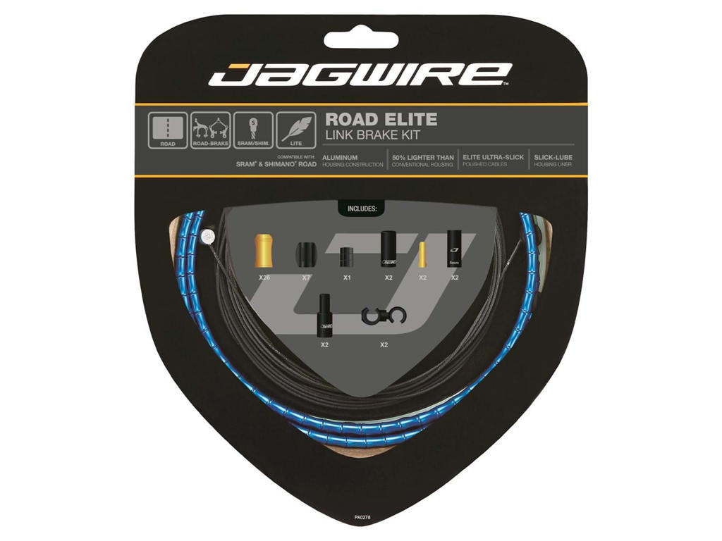 Road Elite   Bremsekabel Sæt Til Road   Blå fra Jagwire
