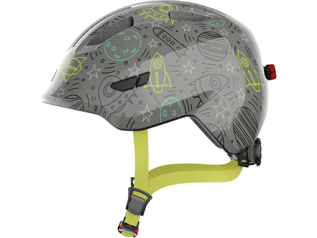 Smiley 3.0 Led   Cykelhjelm Til Børn   Grey Space   Str. M fra Abus