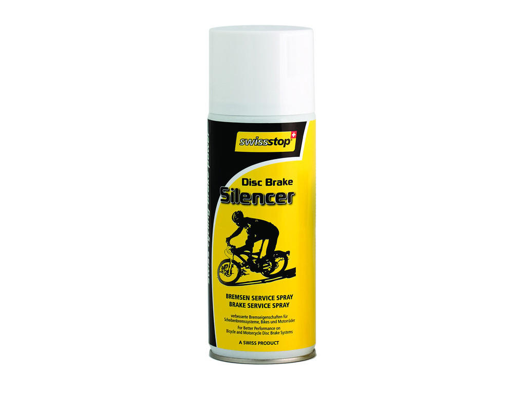 Silencer   400ml. Spray   Til Skivebremser fra Swissstop