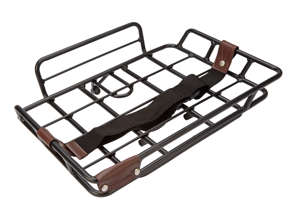 Bike Partner   Bagagebærer Til Front   Aluminium   Sort   Max 10 Kg. 26" 29" fra Bikepartner