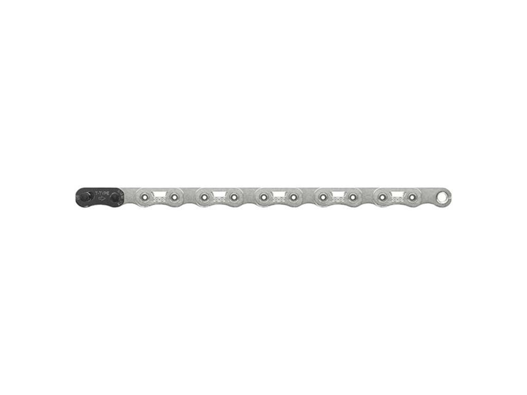 Kæde   Xxsl T Type Eagle   12 Speed   126 Led   Powerlock   Sølv fra Sram