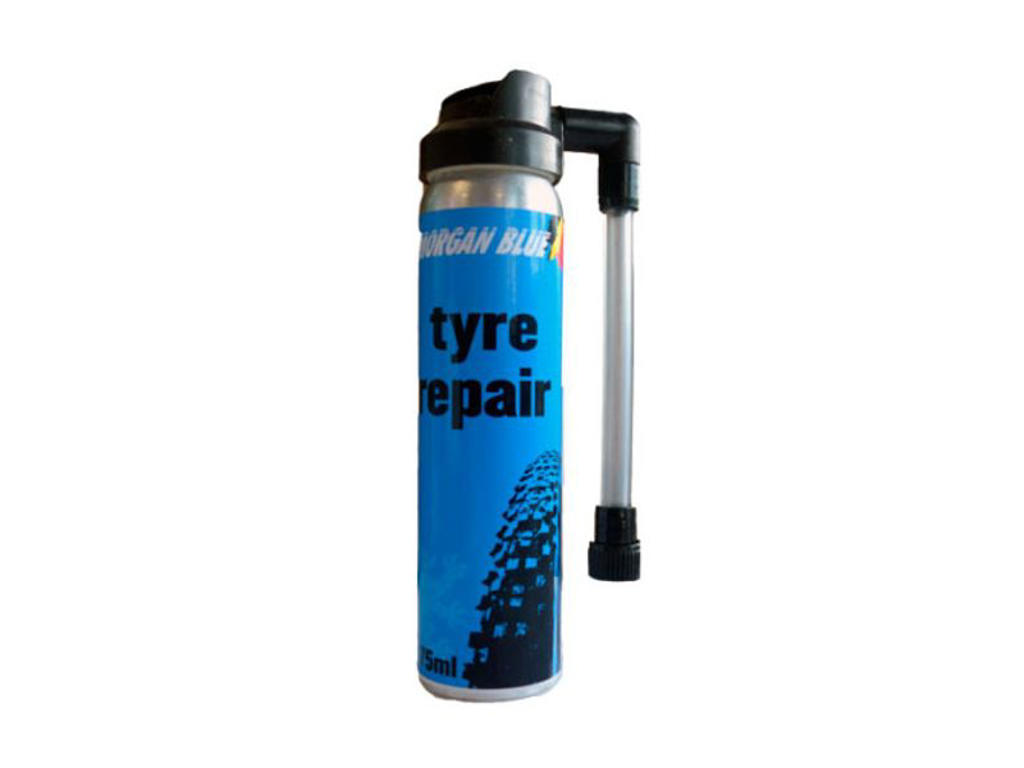 Tyre Repair   Lappevæske   75 Ml fra Morgan Blue
