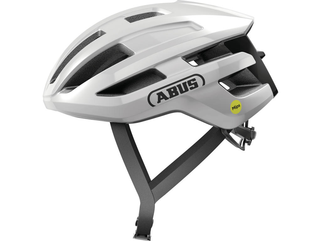 Powerdome Mips   Cykelhjelm   Shiny White   Str. S fra Abus
